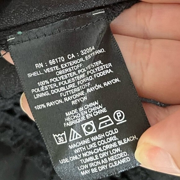 Anthropologie Vanessa Virginia Black Costa Maya Swiss Dot Long Sleeve Dress 2 - Picture 13 of 13